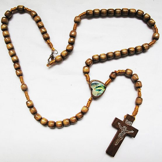 wooden rosary necklace,wooden rosary necklace