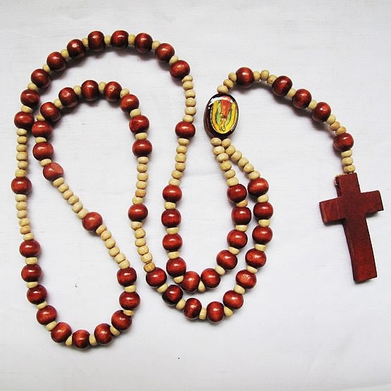 wooden rosary necklace,wooden rosary necklace