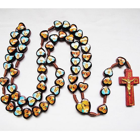 wooden rosary necklace,wooden rosary necklace