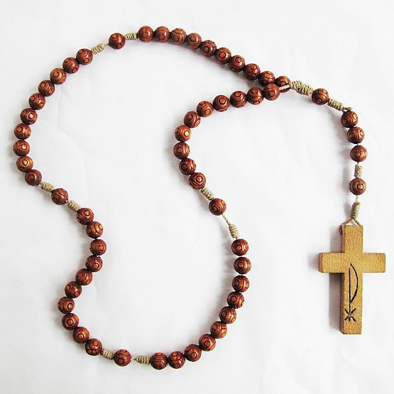 wooden rosary necklace,wooden rosary necklace