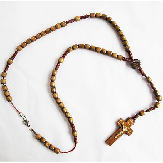 wooden rosary necklace,wooden rosary necklace