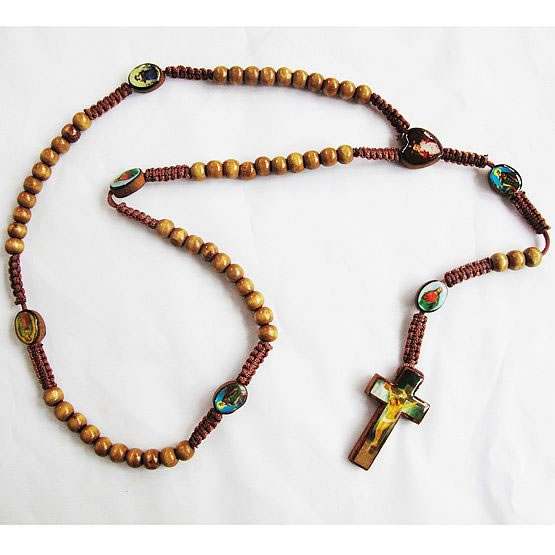 wooden rosary necklace,wooden rosary necklace