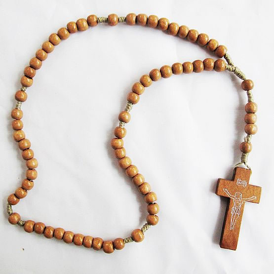 wooden rosary necklace,wooden rosary necklace