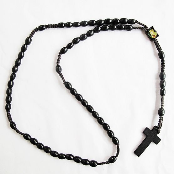 wooden rosary necklace,wooden rosary necklace