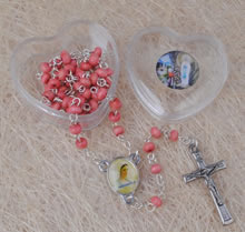 Wooden beads rosary