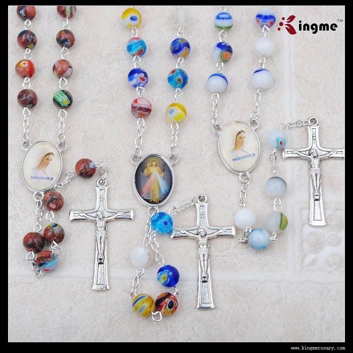 ,Acrylic beads rosario