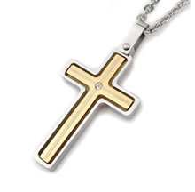 fashion Stainless steel cross