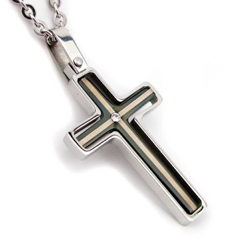 fashion Stainless steel cross,Moda De Acero Inoxidable De La Cruz