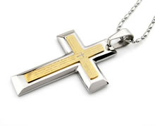 fashion Stainless steel cross
