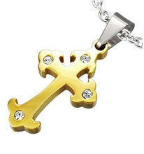 fashion Stainless steel cross