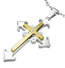fashion Stainless steel cross