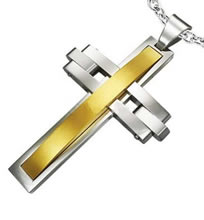 fashion Stainless steel cross