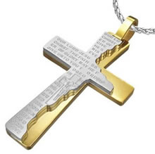 fashion Stainless steel cross