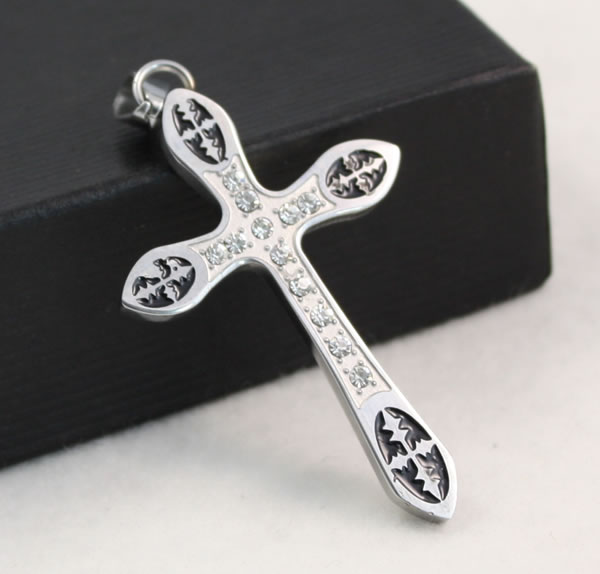 fashion Stainless steel cross,Moda De Acero Inoxidable De La Cruz