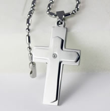 fashion Stainless steel cross