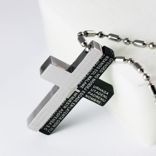 fashion Stainless steel cross,Moda De Acero Inoxidable De La Cruz