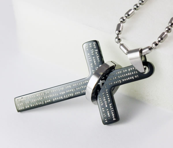fashion Stainless steel cross,Moda De Acero Inoxidable De La Cruz