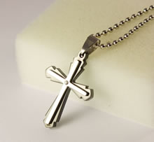 fashion Stainless steel cross