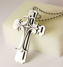 fashion Stainless steel cross