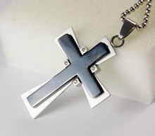fashion Stainless steel cross