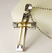 fashion Stainless steel cross