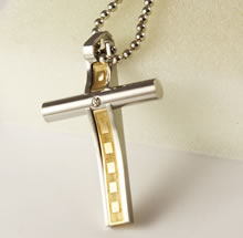 fashion Stainless steel cross