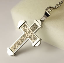 fashion Stainless steel cross