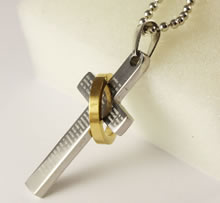 fashion Stainless steel cross