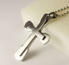fashion Stainless steel cross