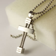 fashion Stainless steel cross