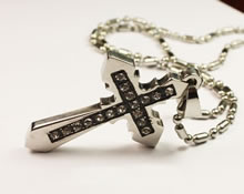fashion Stainless steel cross