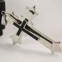 fashion Stainless steel cross