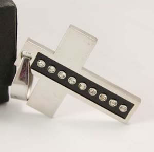 fashion Stainless steel cross,Moda De Acero Inoxidable De La Cruz
