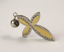 fashion Stainless steel cross