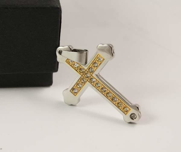 fashion Stainless steel cross,Moda De Acero Inoxidable De La Cruz