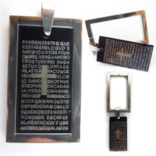 Fashion stainless steel medal