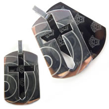 Fashion stainless steel medal