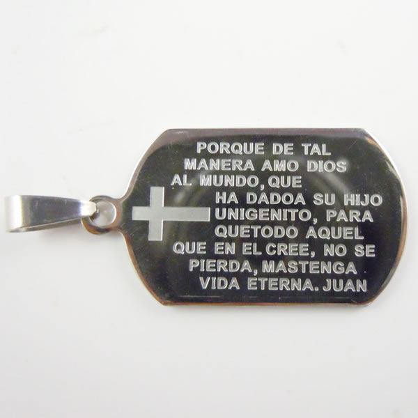 Fashion stainless steel medal,Fashion stainless steel medal