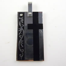 Fashion stainless steel medal