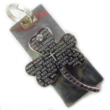 Fashion stainless steel medal